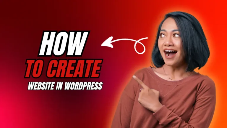 HO TO CREATE WEBSITE IN WORDPRESS